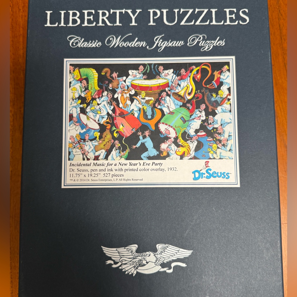 Liberty Puzzles Dr. Seuss Classic Wooden Jigsaw